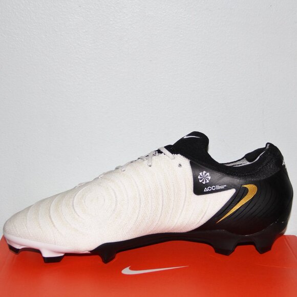 Nike Phantom GX 2 Pro FG Soccer Cleats Mens 12 White Black Gold main image 5